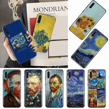 Vincent Van Gogh Starry Night Telefoni Puhul Samsungi galaxy S 9 10 20 10 21 30 31 40 50 51 71 s lisa 20 j 4 2018 pluss