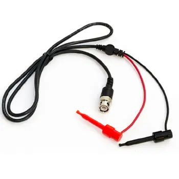 1.1 M 3.61 jalga BNC Ostsilloskoop Test Probe Dual Hook Klamber Q9 Mees Plug Kaabel Plii Juhtmeline Pistik