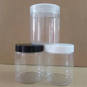 10/30/50tk läbipaistvast Plastikust Purgi Plastikust Kaaned Tühi Kosmeetika Konteinerid Meik Box Travel 200ml Pudel 250ml