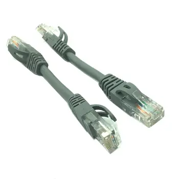 10 cm CAT5e UTP Network Ethernet a Cabo Macho para Macho RJ45 Patch LAN kaabel, pela Com Numero De Rastreamento