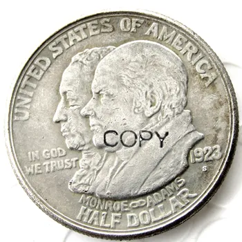 1923S Monroe Poole Dollari Pinnatud Hõbe Mündi Koopia