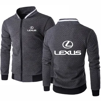 2020. aasta Uus Kevad-Sügis Meeste pullover Lexus Auto Logo Print Vabaaja kõrge kvaliteediga puuvill (Solid color Meeste jakid dressipluus