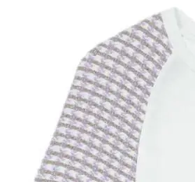 2021 Kevadel ja Suvel Uus Fringed Tweed Lühikeste varrukatega Puuvillane (Solid Color Slim-Top