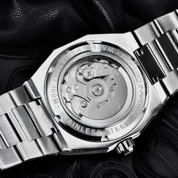 2021 PAGANI DISAIN Meeste Watch Automaatne Mehaaniline Sapphire Vaata Roostevabast Terasest Veekindel Jaapani NH35A Kell Reloj Hombre