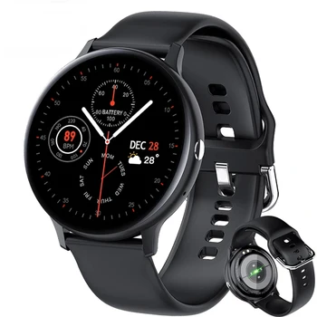 2021 Uus Bussiness Smart Watch Meeste Muusika Taasesituse Südame Löögisageduse Bluetooth Kõne Veekindel Sport Smartwatch Android ja iOS +Kast