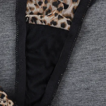 2021 Uus Mood Seksikas Leopard Thong Aluspüksid, Naiste Pitsiline Vibu Strappy Pesu Hingav Naiste G-String Püksikud