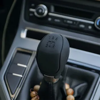 2tk Auto Silikoon Geel Gear Knob Katta Pea Shift Kinnas käiguvahetuse Ääred Käsipidur Varruka Auto käsipidur Hõlmab Naha Universal