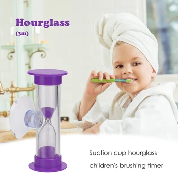 3min Loominguline Plastikust Hourglasses + iminapp-Hammaste Harjamine Sandglass Taimer Lastele Aega Mänguasjad Kingitus Kodu Kaunistamiseks