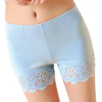 40%HOT2021 naiste värviga õõnes suvel pehme ohutuse lühikesed püksid, aluspüksid aluspesu säärised anti-tühi