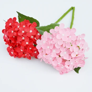 40PCS tehislilled Väike Hydrangea Seep Lilled Pea Igavene Lilled Pulmad Valentine emadepäeva DIY Kimp Materjalid