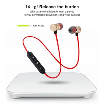 5.0 Juhtmeta Bluetooth-Kõrvaklapp Fone de ouvido Kaelus Stereo Kõrvaklapid Mobiil Sport Earbuds Headset Koos Mic Kõigile Telefon