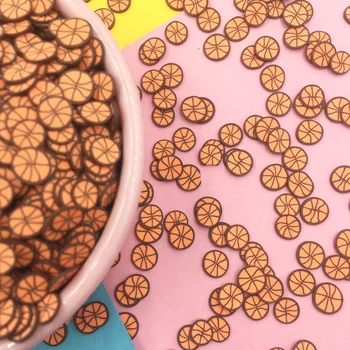50g Mini Armas Korvpall Viil Polümeer Kuum Savi Sprinkles jaoks Käsitöö Lima Materjali Tarvikud DIY Scrapbooking Kaunistamiseks:5mm