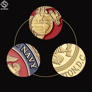 5TK USA Marine Corps Kuld Ameerika Sõjaline Mereväe-Väljakutse mälestusmünte Kogumine