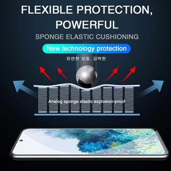 9999D Hüdrogeeli Kile Ekraani Kaitsekile Samsung Galaxy S20 Ultra S10 Pluss S10e S9 Puhul Märkus 9 10 Lite kaitsekile Mitte Klaas