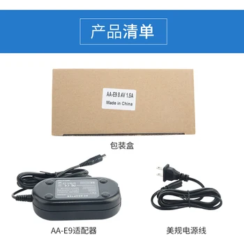 AA-E9 videokaamera power Adapter laadija pakkumise Samsung AA-E8, AA-E7, AA-E6A VP DC575 DC563 DC165 DC161 DC175WB D975 D959