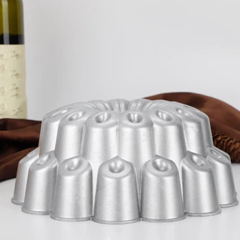 Alumiiniumist Valatud Raske Windspout koogivormi Mitte Jääda Kook Hallituse Metallist DIY Köök Tarvikud Bakeware-Corolla Tüüp