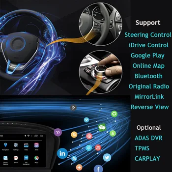 Android 10 Auto Raadio GPS BMW E90 E91 E93 3-Seeria,Auto Audio-ja Navigatsioonisüsteem,Autoradio Stereo nr 2 din,HD-Ekraan