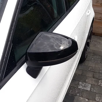 Audi RS3 8V S3 Süsiniku RearView Mirror Cover ja Ilma Lane Pool Abistada Asendamine-2017 2018 2019