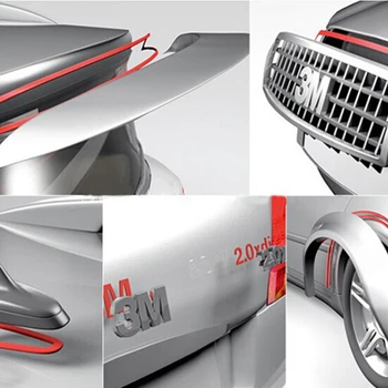 Auto-Styling Nano Magic Tape Kahepoolne Kleeplint Läbipaistev Korduvkasutatavad Veekindlad Kleeplint Puhastatav Auto Kaitsta Kleebis