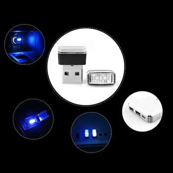 Auto-Styling USB Atmosfääri LED Valgus Auto Tarvikud Kia Rio K2 K3 K4 K5 KX3 KX5 Cerato,Soul,Forte,Sportage R,Sorento