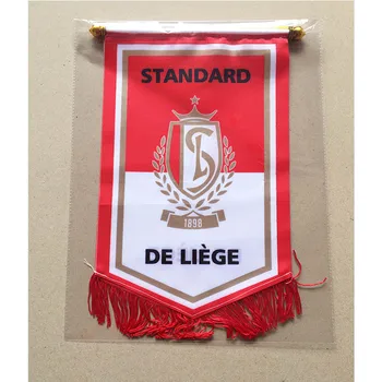 Belgia-Standard Liege 20cm*30cm Suurus Double Küljed jõulukaunistused Kodus Ripub Flag Banner Kingitused