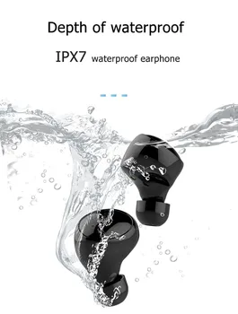 C5S TWS Traadita Kõrvaklapid, Bluetooth Kõrvaklapid ipx8-ga-Veekindel Peakomplekt Müra Tühistamine HD Kõne Hifi Stereo Earbuds Iphone