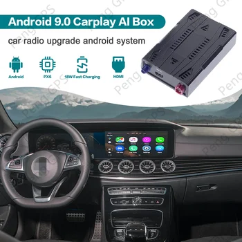 Carplay Traadita Kasti Peegel prognoosi Mercedes Benz Android, IOS Versioon Media Carplay AI Box
