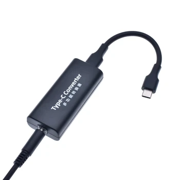 DC Adapter Connector Converter 4.5*3.0 mm Naine USB Type C Pesa Converter for Macbook Hp, Lenovo Tüüp-C Laadija 45W
