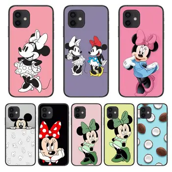 Disney Mickey cartoon Stiilis Telefoni Juhul kate iphone 12 pro max 11 8 7 6 s XR PLUSS X XS SE 2020 mini must raku kest