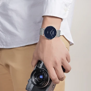 DOM Mens Kellad Top Brändi Luksus Quartz Watch Mees Nahast Spordi Käekell Mood Kella M-36