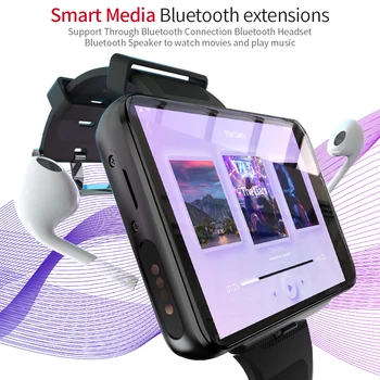 Eemaldatav 4G Lte Smartwatch Suur Ekraan 64GB AMOLED SIM-Kaart GPS-13MP Dual Kaamerad Veekindel Sport Digitaalse Smart Watch Meestele