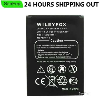 Eest Wileyfox Kiire Aku SWB0115 Kõrge Kvaliteedi 2500mAh Mobiiltelefoni Asendamine