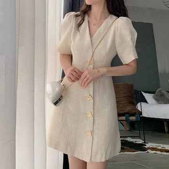 Elegantne Bleiser Kleit Naiste Mini Casual Poole Office Lady korea Naiste Kleit Ühes tükis Kleit korea Suvel 2021 Stiilne Y2k Riided