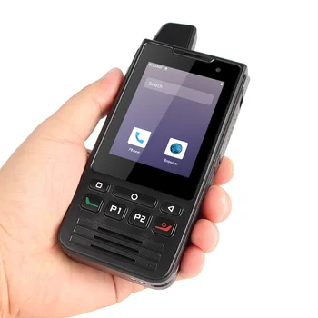 F60 4G Zello RS Walkie Talkie, Telefon IP68 Android 9.0 5300mAh Aku, Millel on Puutetundlik FM Raadio GPS SOS Wifi 1GB RAM, 8GB ROM