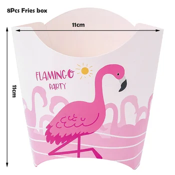 Flamingo Lauanõude Komplekt Roosa Paberi-Plaadid Tassi Salvrätiku Laudlina Ühekordselt Sünnipäev Suvel Hawaii Luau Partei Asjade Kaunistamiseks