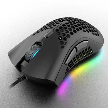 Fornite Hiir, 2.4 GHz Traadita Hiir 2400 DPI Reguleeritav RGB Taustavalgustusega Kärgstruktuuri USB Optical Gaming Mouse Gamer Hiirte jaoks Sülearvuti