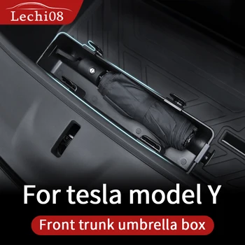 Front trunk ladustamise kasti jaoks Tesla Model y 2021 mudel y tesla Tarvikud 1tk