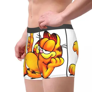 Garfield Lõõgastav Garfield Show Animeeritud seriaal Aluspüksid Homme Aluspüksid Meeste Aluspesu Mugavad Püksid Boxer Püksikud