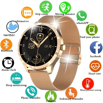 GEJIAN Mood Smart Watch Naiste Füsioloogilisi Südame Löögisagedus, vererõhk, Jälgida Android, IOS IP67, Veekindel Smart Watch Mehed