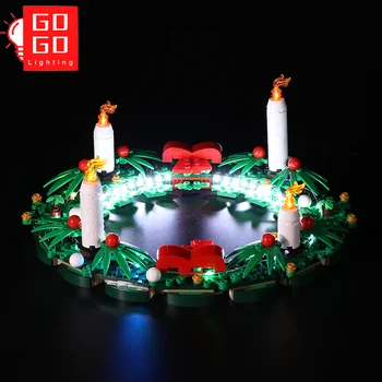 GOGOMOC Brändi LED süttib Komplekt Lego 40426 Jõulud Pärg Mänguasjad (Ainult Kerge Mitte Mudel)