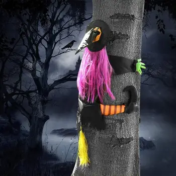 Halloween Krahh Nõid arvesse Puu Halloween Teenetemärgi koos Ära Juua ja Sõita hoiatusmärk Ukse Veranda Puu Väljas Kaunistamiseks