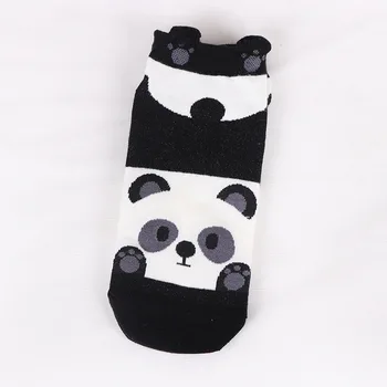 Harajuku Vabaaja Armas Naiste Scoks Multikas Loomade Jänes Rebane Panda Nähtamatu Pahkluu Sokid Puuvillased Õnnelik Naljakas Sokid Naiste