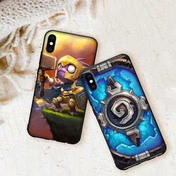 Hearthstone Pehme Kaas Case for iPhone 12 11 Pro X XS XR Max