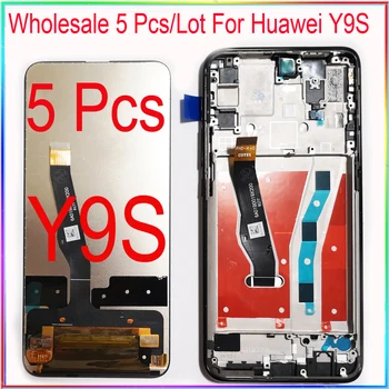 Hulgi-5 Tk/ Palju Huawei Y9S LCD ekraan touch assamblee originaal