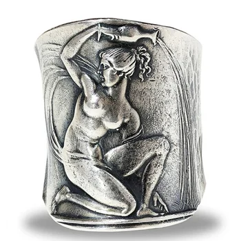 I & FDLK Vintage Naiste Sõrmus kreeka Mütoloogias Jumalanna Aphrodite Armastus Muster Isiksuse Pulm kihlasormus