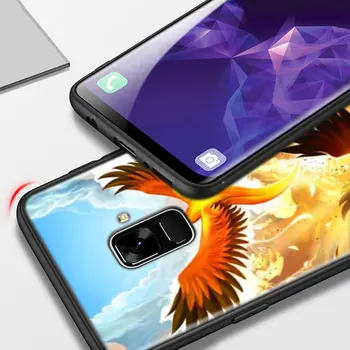 Ilus phoenix Samsung Galaxy A9 A8 Star A8S A7 A6 A6S A5 A3 Pluss 2018 2017 2016 A750 Pehme Telefoni Puhul