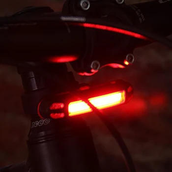 Jalgratta Esi-Valgusega LED Jalgratta tagatuled LED USB Laetav Jalgrattasõit Hoiatus Kerge Veekindel Ees Taga Lambi Bike Tarvikud