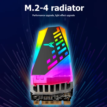 JONSBO M. 2 2280 SSD Heatsink Adresseeritavad RGB Alumiinium jahutusradiaator Külmik koos Termilise tampoonid NGFF M2 Solid State Drive