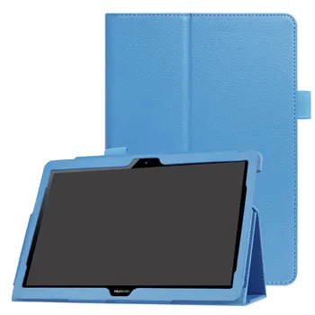 Juhul MediaPad T5 Ultra Slim Klapp Seista Nahast Klapp, Funda jaoks Huawei MediaPad T5 10 AGS2-W09/L09/L03/10.1 tolline Tablett Juhul