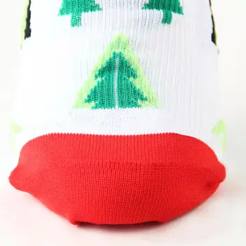 Jõulud Compression Stock Kvaliteetsed Unisex Suruma Sport Töötab Põlve Kõrge Nylon Sokid Leevendavad Lihaste Väsimus